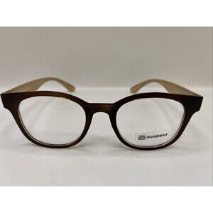 db durabend Eyeglasses R569 Korea Designer Demo Lens Brown 49-18-140